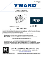 Hayward Super Pump Manual