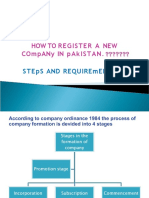 How To Register A New Company in Pakistan.: Steps and Requirements!!!!
