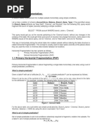 DDB Horizontal Fragmentation