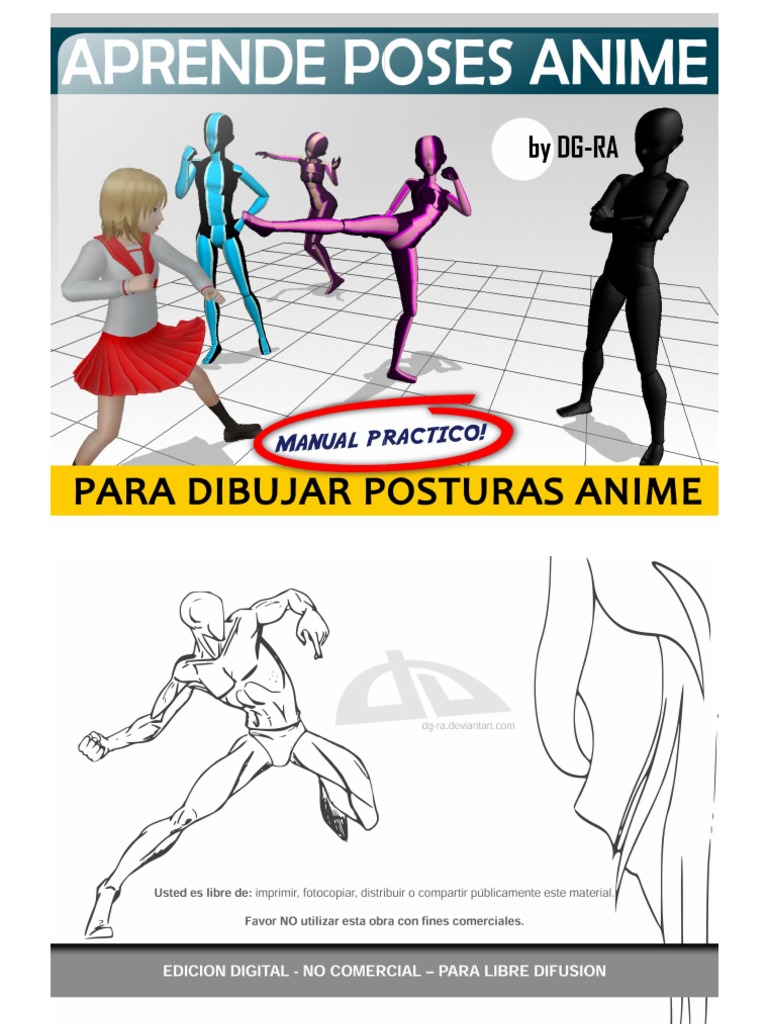 Aprende Poses Anime PDF