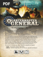 Quartermaster General Board Game Rules