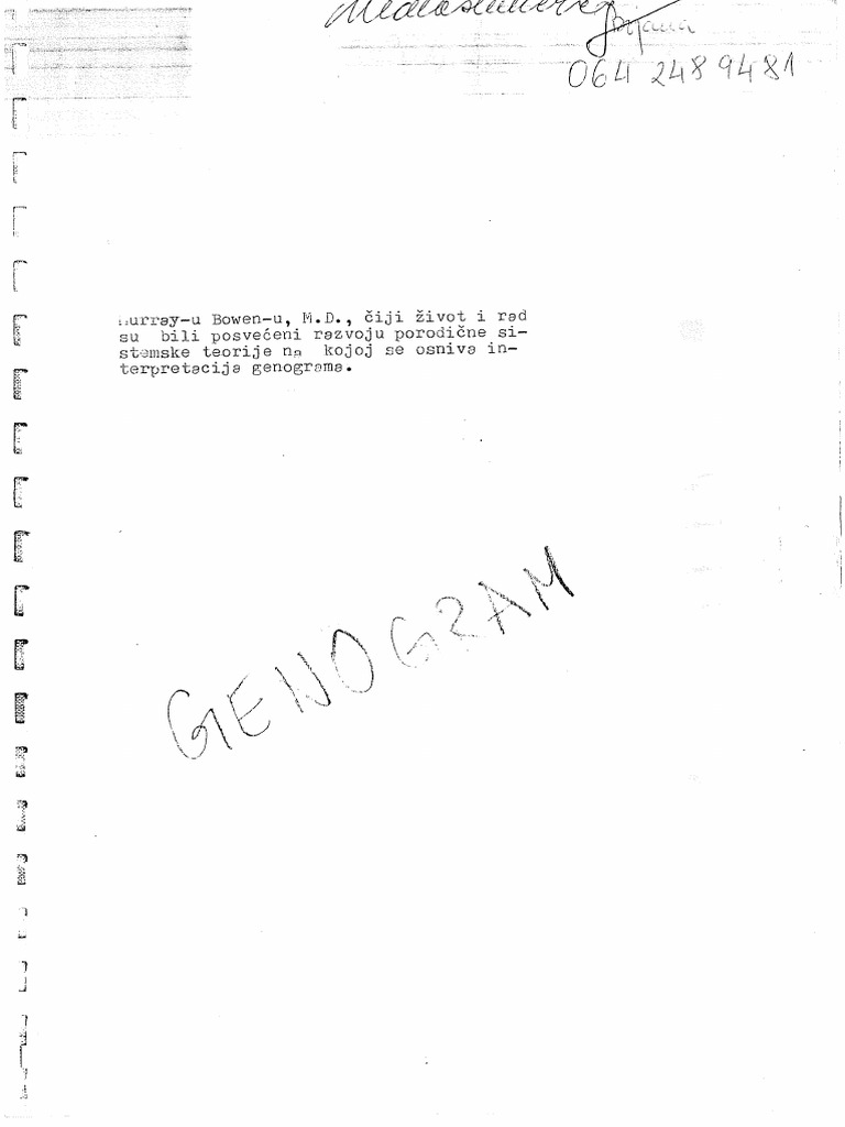 Genogram PDF | PDF