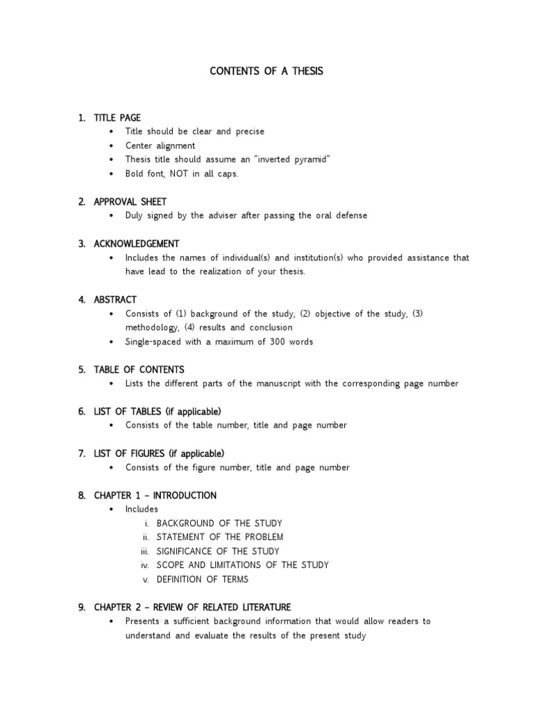 Ump thesis format image