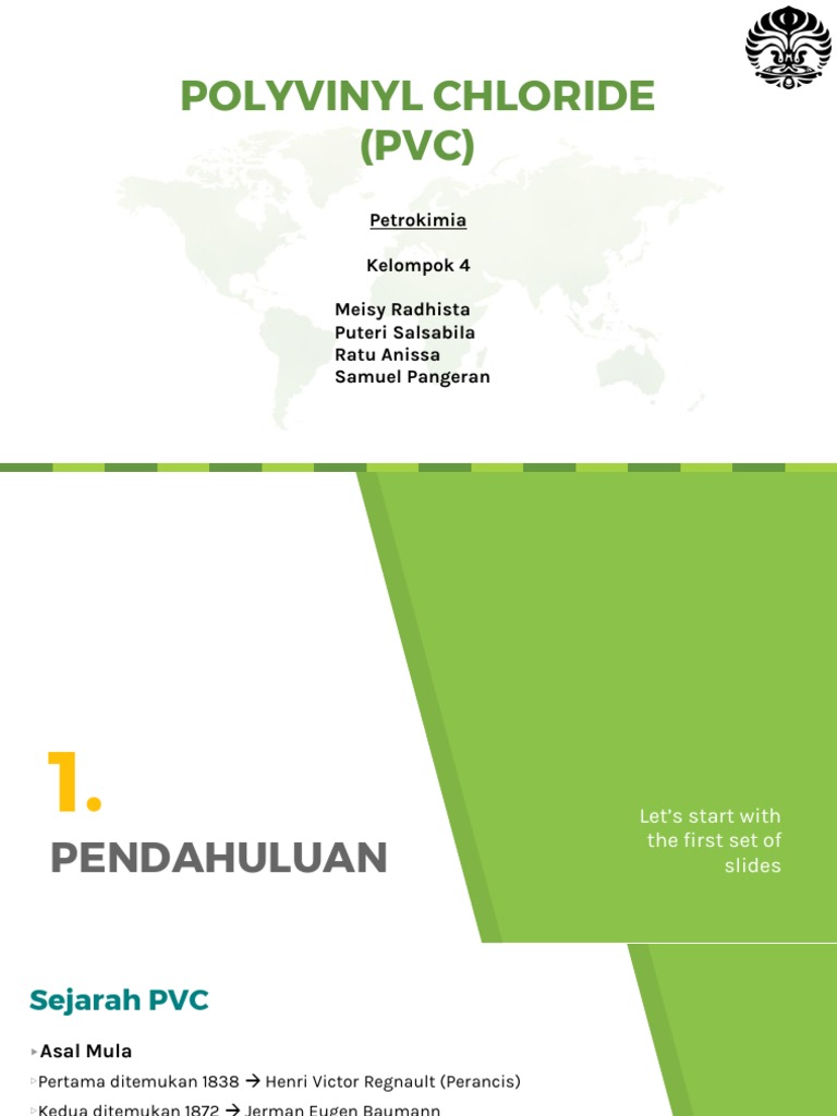 Sejarah dan Kegunaan PVC di Indonesia | PDF | Teknologi & Rekayasa