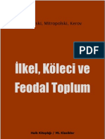 İlkel, Köleci Ve Feodal Toplum - Zubritski, Mitropolski, Kerov