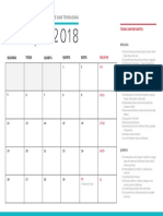 Calendario Marco Ciencias