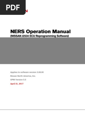 Nissan Ners Software