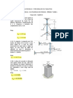 Sistemas Estruturas I – Exercícios de Carga Axial