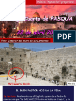 Domingo 4 de Pascua 2018. 22 de abril 2018