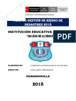 Plan Gestion Del Riesgo-san Juan de La Frontera