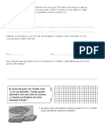 Ficha de matematicas 6 de primaria (areas y angulos)