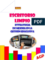 Directiva Escritorio Limpio 2018