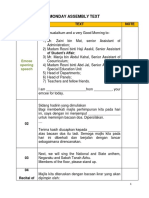 Monday Morning Assembly Script-3