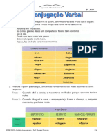 Conjugacao Verbal Correccao