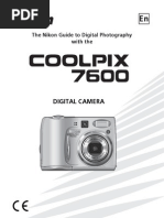 Download NIKON COOLPIX 7600 by Nick Nixon SN37681789 doc pdf