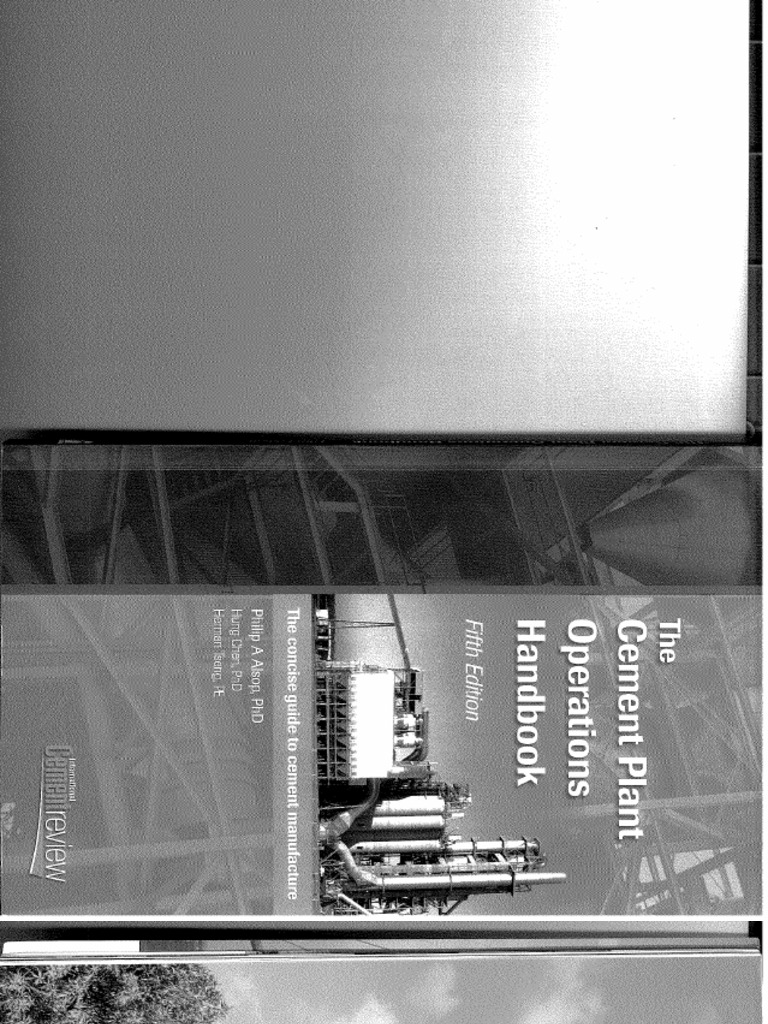 0010 - The Cement Plant Operations Handbook | PDF