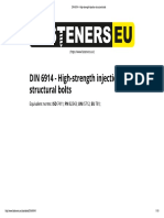 DIN 6914 - High-Strength Injection Structural Bolts PDF