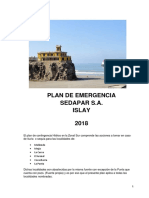 Plan Emergencia Zonal Sur Islay