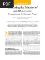 Simulating The Behavior Of Mems Devices.pdf