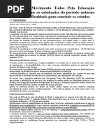 PESQUISA - Estudantes Do Período Noturno Têm Maior Dificuldade Para Concluir Os Estudos