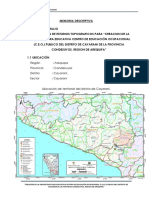 Informe Topografico