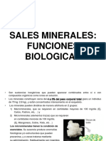 Sales Minerales