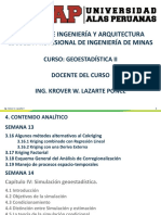 Geoestadística II Semana 13