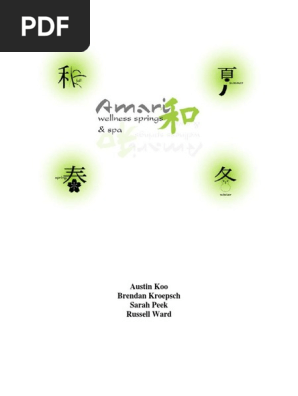 Spa Business Plan