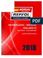Formulas Manual Dallara f3