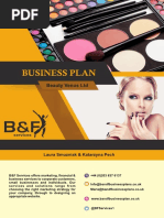 Business Plan Highlights for Salon Beauty Venus