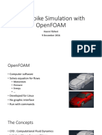 Motorbike Simulation With Open FOAM