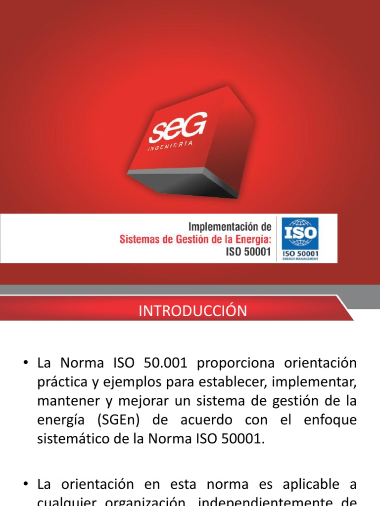 Implementación de ISO 50.001 en Energía | PDF | Gestión energética ...