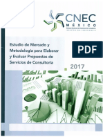 Estudio de Mercado y Metodología para Elaborar Propuestas de Servicios de Consultoría 2017