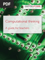 concept Computational Thinking 