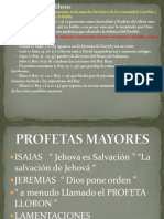 Profetas Mayores