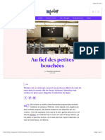 Au fief des petites bouchées