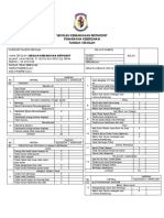 Borang Penarafan Kebersihan Tandas