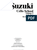 Cello - Suzuki - Cello School Volume 5