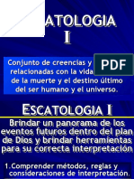 Curso Escatología I