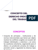 Concepto y características del Derecho Procesal del Trabajo