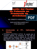 Corrección Del Factor de Potencia en Presencia de Armónicas