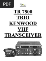 Download Kenwood TR-7800 Instructions Manual by Yayok S Anggoro SN37685090 doc pdf