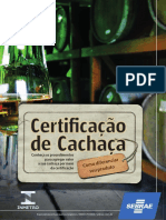 Certificaçao Cachaça Sebrae