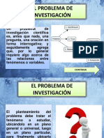 El Problema de Investigación