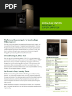 Dgx Station Data Science Supercomputer Datasheet 10232017