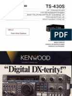 Kenwood TS-430 Instruction Manual
