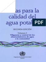 Guia Para La Calidad Del Agua Potable