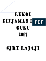 Rekod Pinjaman Buku Guru