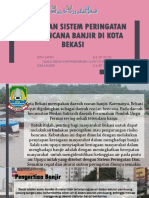 Sistem Peringatan Dini Bencana Banjir Di Kota Bekasi