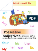 Possessive Adjectives With Simpsons